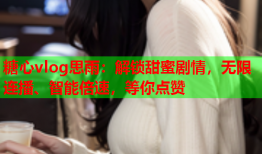 糖心vlog思雨：解锁甜蜜剧情，无限连播、智能倍速，等你点赞