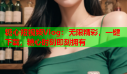 糖心短视频Vlog：无限精彩，一键下载，糖心时刻即刻拥有