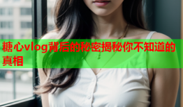 糖心vlog背后的秘密揭秘你不知道的真相