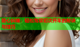 糖心纠缠：轻松驾驭初次开车的秘诀与技巧