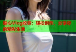 糖心Vlog收费：轻松创作，分享你的精彩生活