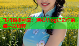 飞行拍摄神器：糖心Vlog记录你的每一次旅程