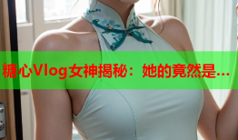 糖心Vlog女神揭秘：她的竟然是…