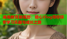 湖南教育新视野：糖心Vlog带你探索学习乐趣与成长之路
