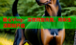 糖心Vlog：深夜释放真我，精彩生活即刻开启