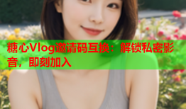 糖心Vlog邀请码互换：解锁私密影音，即刻加入