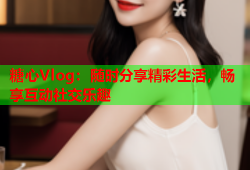 糖心Vlog：随时分享精彩生活，畅享互动社交乐趣
