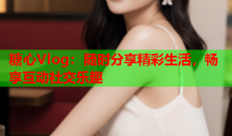 糖心Vlog：随时分享精彩生活，畅享互动社交乐趣