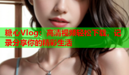糖心Vlog：高清视频轻松下载，记录分享你的精彩生活