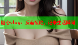 糖心vlog：反差惊艳，记录生活瞬间