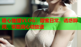 糖心独播VLOG：甜蜜日常，诱惑瞬间，零距离心动放送