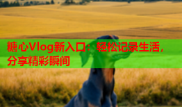 糖心Vlog新入口：轻松记录生活，分享精彩瞬间