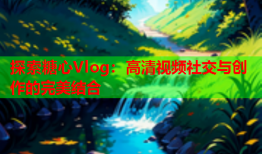 探索糖心Vlog：高清视频社交与创作的完美结合