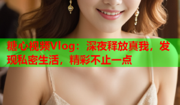 糖心视频Vlog：深夜释放真我，发现私密生活，精彩不止一点