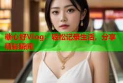 糖心好Vlog：轻松记录生活，分享精彩瞬间