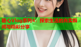 糖心Vlog系列4：探索生活的真实瞬间与精彩分享