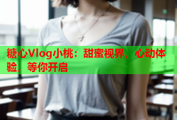 糖心Vlog小桃：甜蜜视界，心动体验，等你开启