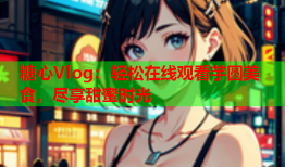 糖心Vlog：轻松在线观看芋圆美食，尽享甜蜜时光