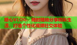 糖心VLOG：随时随地分享精彩生活，打造个性化视频社交体验