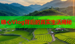 糖心Vlog背后的真实生活揭秘