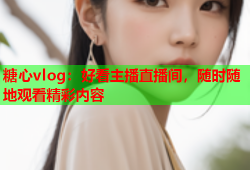 糖心vlog：好看主播直播间，随时随地观看精彩内容
