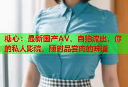糖心：最新国产AV、自拍流出，你的私人影院，随时品尝肉的味道