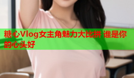 糖心Vlog女主角魅力大比拼 谁是你的心头好
