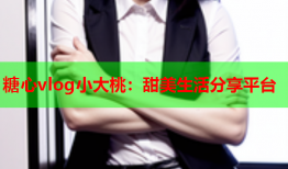 糖心vlog小大桃：甜美生活分享平台