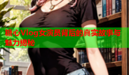 糖心Vlog女演员背后的真实故事与魅力揭秘