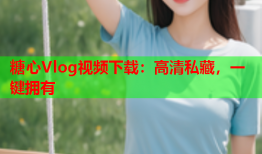 糖心Vlog视频下载：高清私藏，一键拥有