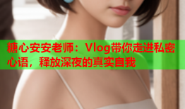 糖心安安老师：Vlog带你走进私密心语，释放深夜的真实自我