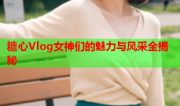 糖心Vlog女神们的魅力与风采全揭秘