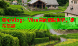 糖心Vlog：Misa酱的精彩世界，尽在掌握