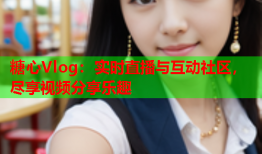 糖心Vlog：实时直播与互动社区，尽享视频分享乐趣