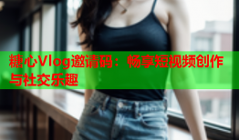 糖心Vlog邀请码：畅享短视频创作与社交乐趣
