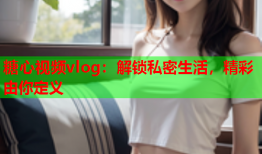 糖心视频vlog：解锁私密生活，精彩由你定义