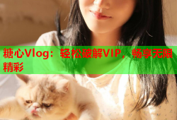 糖心Vlog：轻松破解VIP，畅享无限精彩