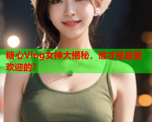 糖心Vlog女神大揭秘，谁才是最受欢迎的？