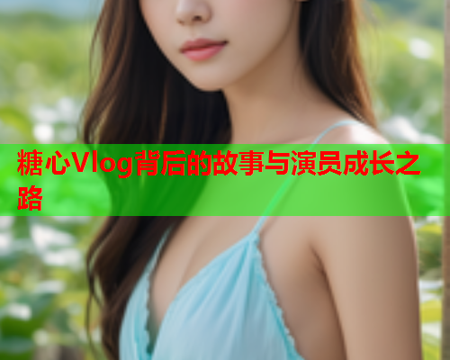 糖心Vlog背后的故事与演员成长之路