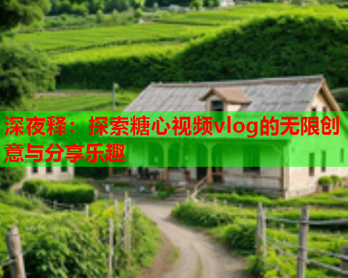 深夜释：探索糖心视频vlog的无限创意与分享乐趣
