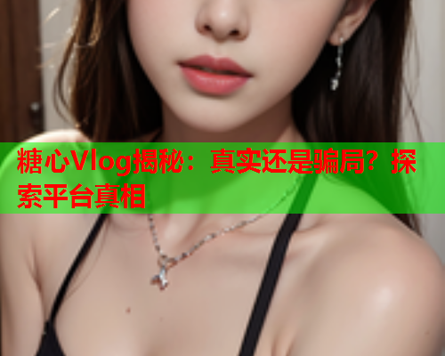 糖心Vlog揭秘：真实还是骗局？探索平台真相