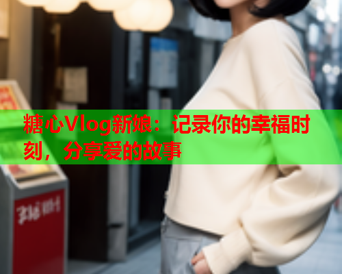 糖心Vlog新娘：记录你的幸福时刻，分享爱的故事