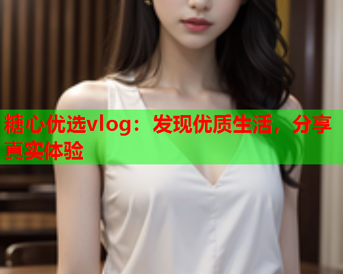 糖心优选vlog：发现优质生活，分享真实体验