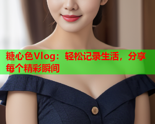 糖心色Vlog：轻松记录生活，分享每个精彩瞬间