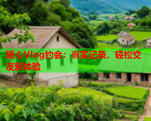 糖心Vlog约会：真实记录，轻松交友新体验