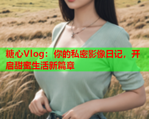 糖心Vlog：你的私密影像日记，开启甜蜜生活新篇章