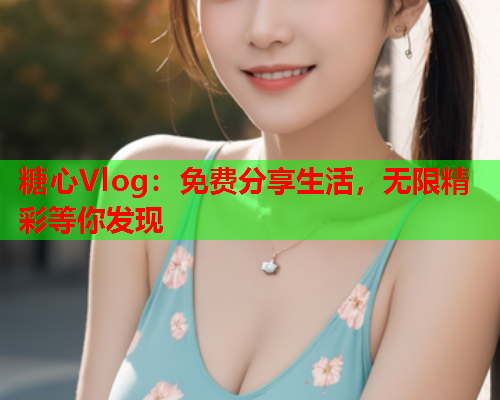 糖心Vlog：免费分享生活，无限精彩等你发现