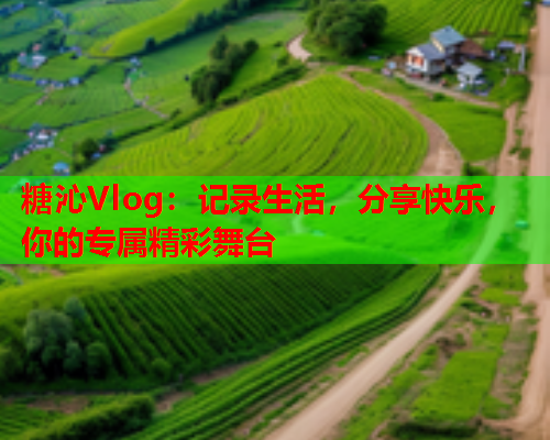 糖沁Vlog：记录生活，分享快乐，你的专属精彩舞台