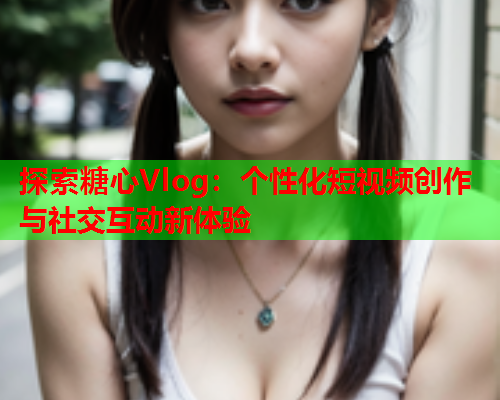 探索糖心Vlog：个性化短视频创作与社交互动新体验