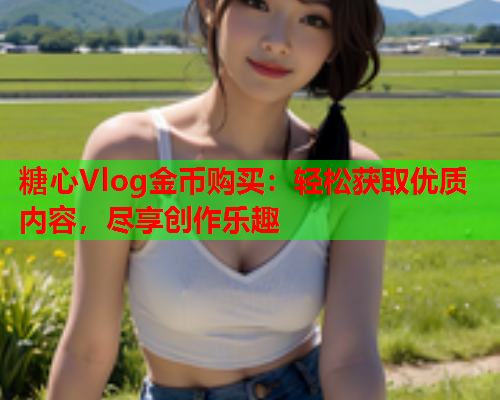 糖心Vlog金币购买：轻松获取优质内容，尽享创作乐趣